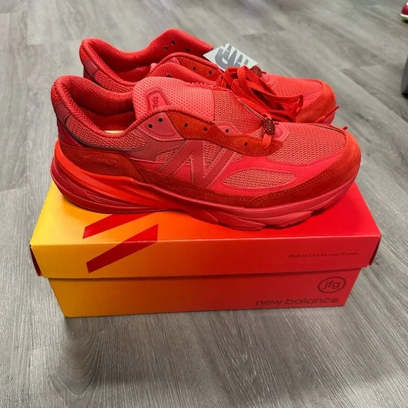 Joe Fresh good Paris Red size 11 New Balance x Joe Freshgoods 990v6  main image 3